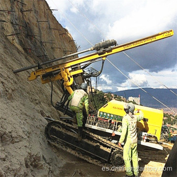 Equipo de perforación de anclaje de tierra para la construcción